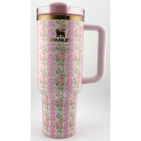 Stanley x LoveShackFancy Quencher | 40 OZ; Blooming Heirloom | New Authentic - Picture 2 of 10